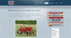 Desktop Screenshot of farmallcub.com