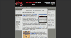 Desktop Screenshot of farmallcub.info